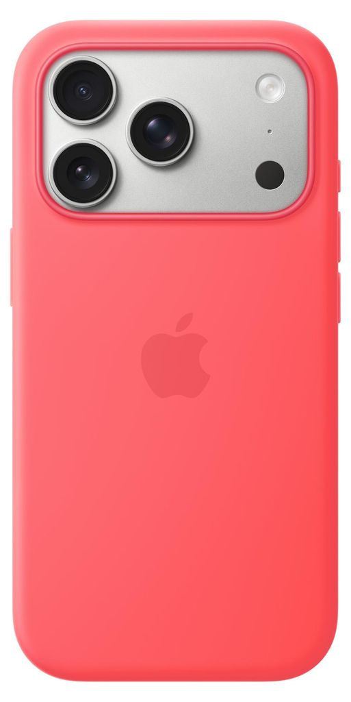 Apple Silikonhülle mit MagSafe für das Apple iPhone 17 Pro – Bright Guava