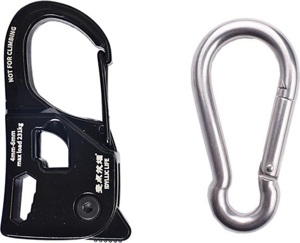 Aluminium Legierung Zelt Seil Spanner Rostfrei Starke Last-lager Leichte Tragbare Zelt Schnur Einsteller