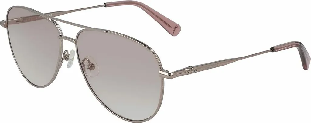 Monture de Lunettes de Vue Longchamp Femme LO2119 Or et Ambre Taille 57
