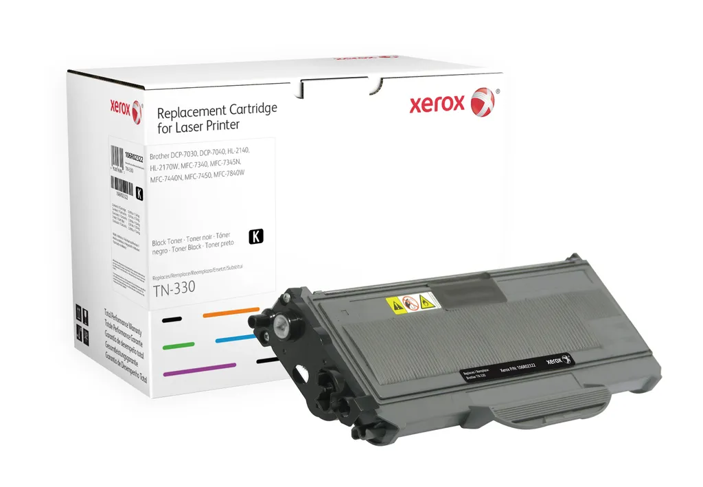 Toner TN3330 Xerox Noir : Finis les Problèmes d'Impression sur Brother