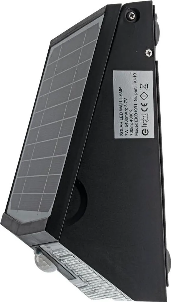 Éclairage solaire extérieur LED 7W EKO1991 idéal pour allée et cour - 9