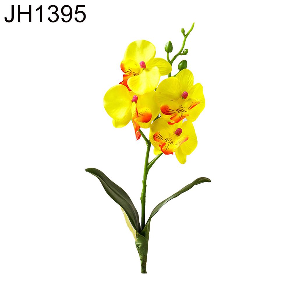 1 stück künstliche schmetterling orchidee blumenarrangement garten diy party schreibtisch dekor-JH1395