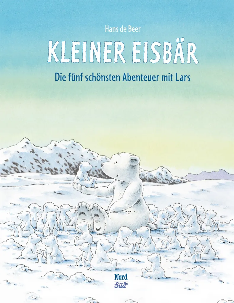 Cadeau Naissance Kleiner Eisbär Ours Polaire Peluche Éveil pour Bébé