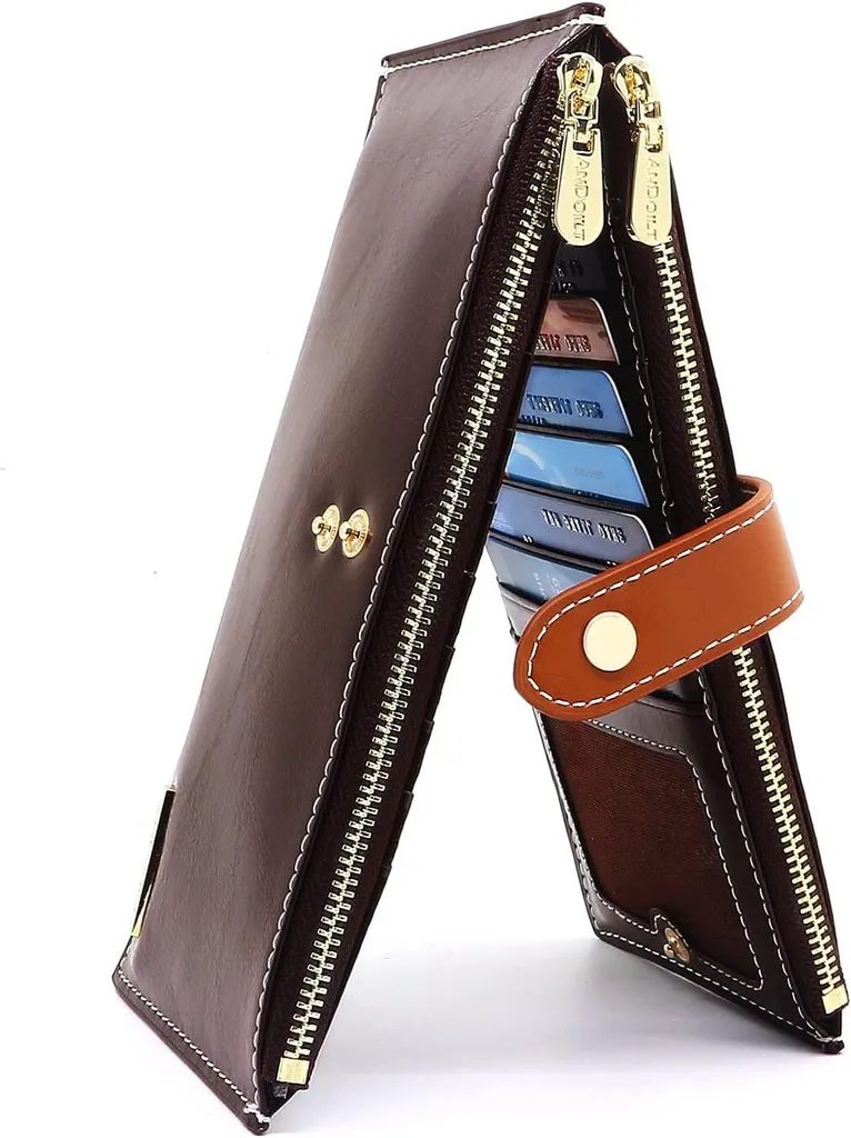 Borsa Portacellulare e Portafoglio RFID in Pelle: Eleganza Quotidiana