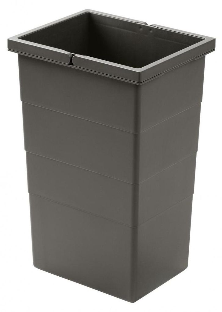 Hailo Seau intérieur 1220359 gris foncé 13 litres 242 x 192 Image du produit 