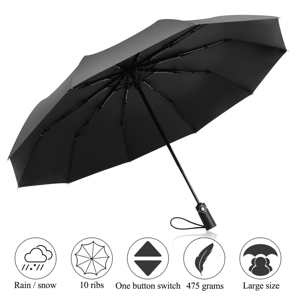 Regenschirm DUNLOP schwarz 