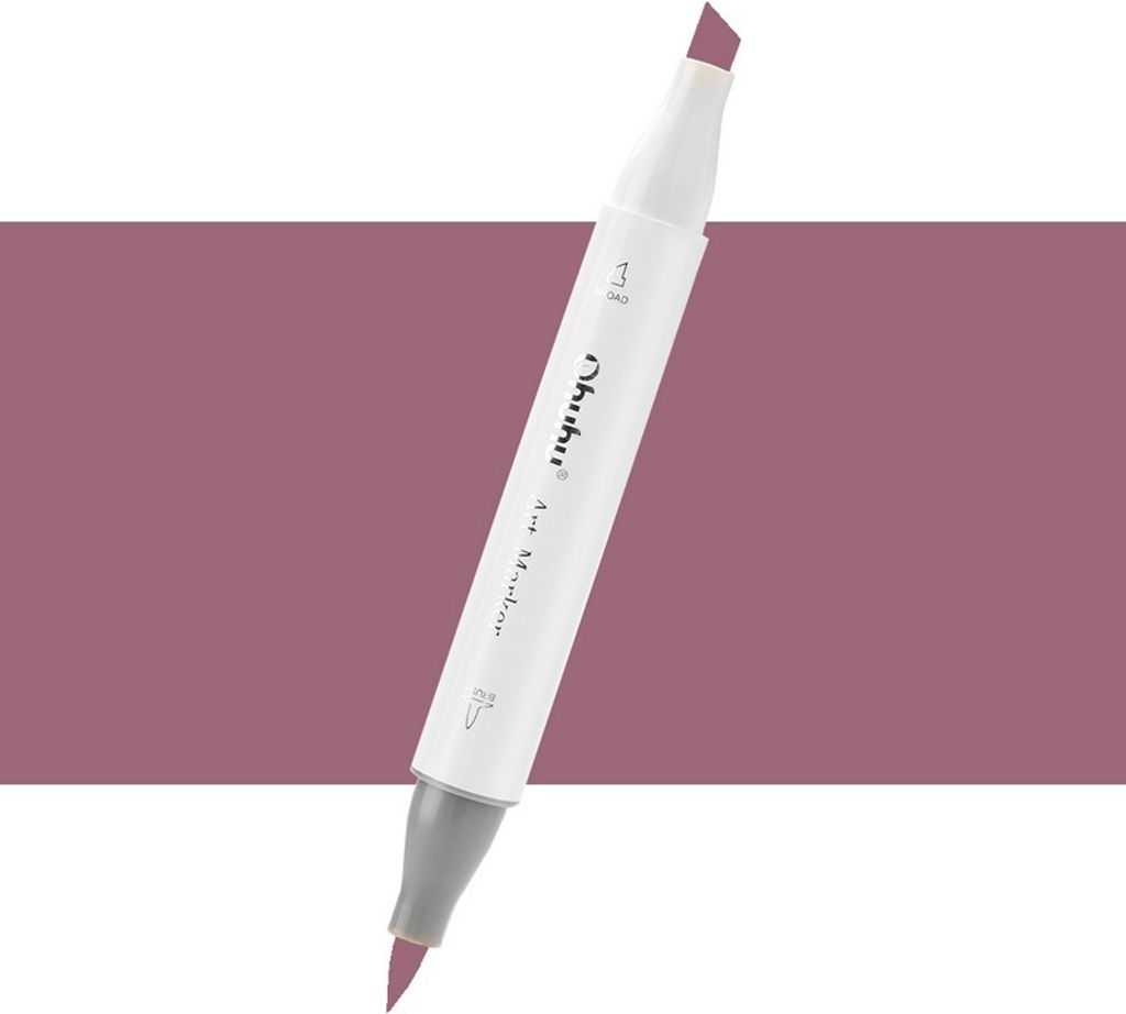 OHUHU dwustronny marker alkoholowy Brush & Chisel, R282 Zdjęcie produktu 