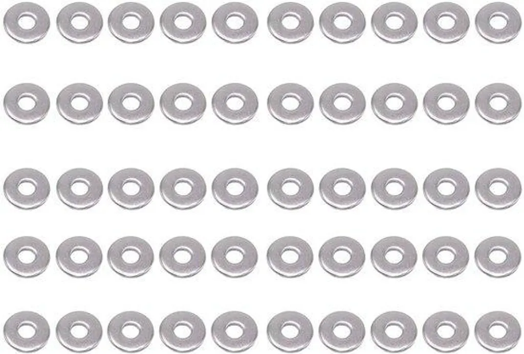 Rondelles Plates de Fixation Inox 304 Largeur 18mm - Pack de 50 Pièces