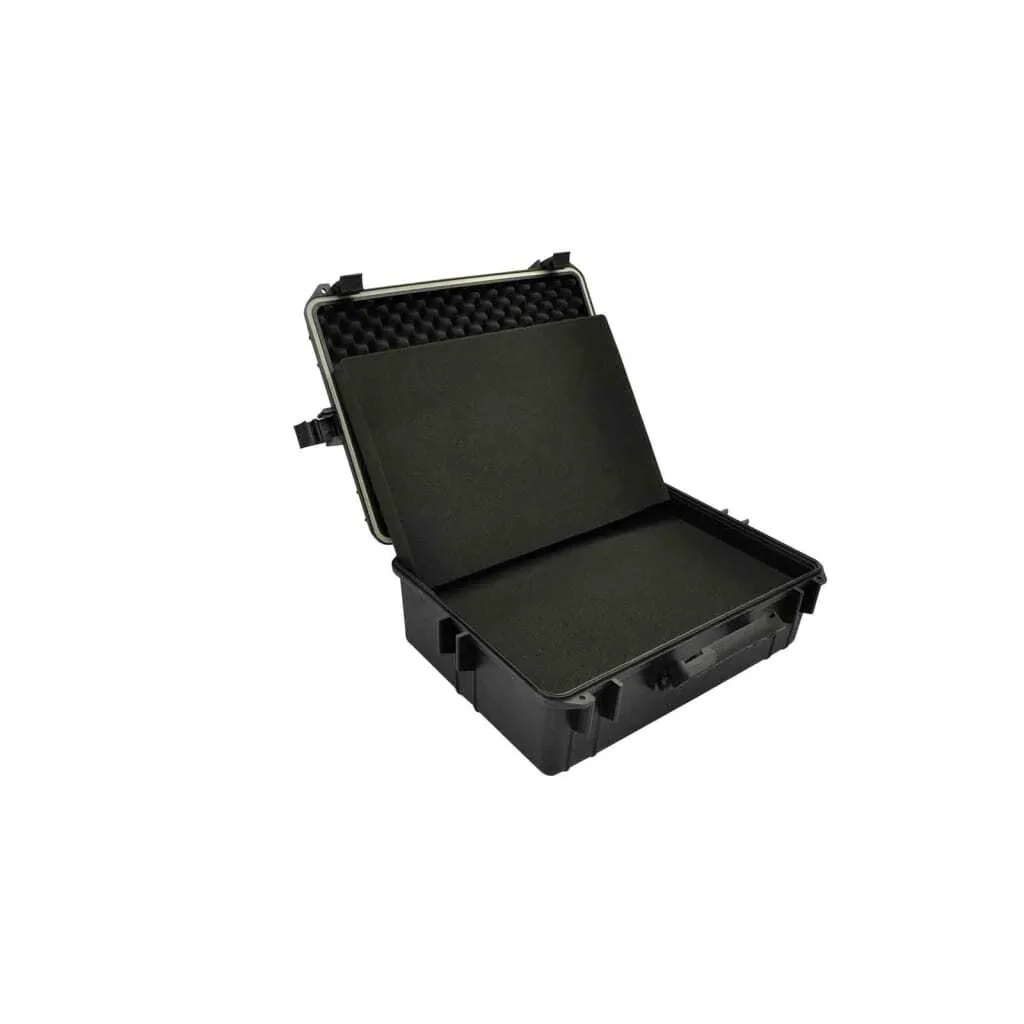 vidaXL Mallette de transport noire avec mousse de protection - 35 L