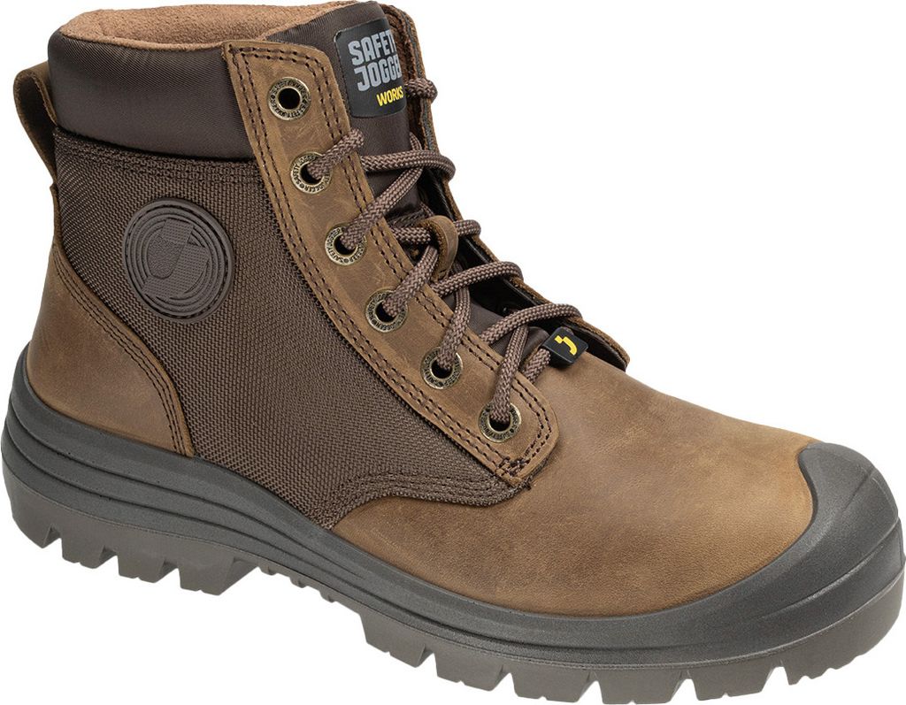 SafetyJogger Sicherheitsschuhe 013375 Safety Jogger Dakar S3 dunkelbraun Größe