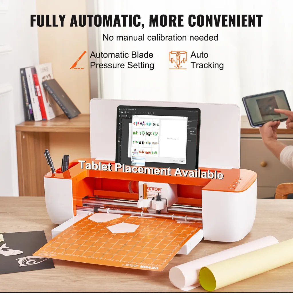 Machine de découpe intelligente Bluetooth VEVOR compatible iOS Mac - 4