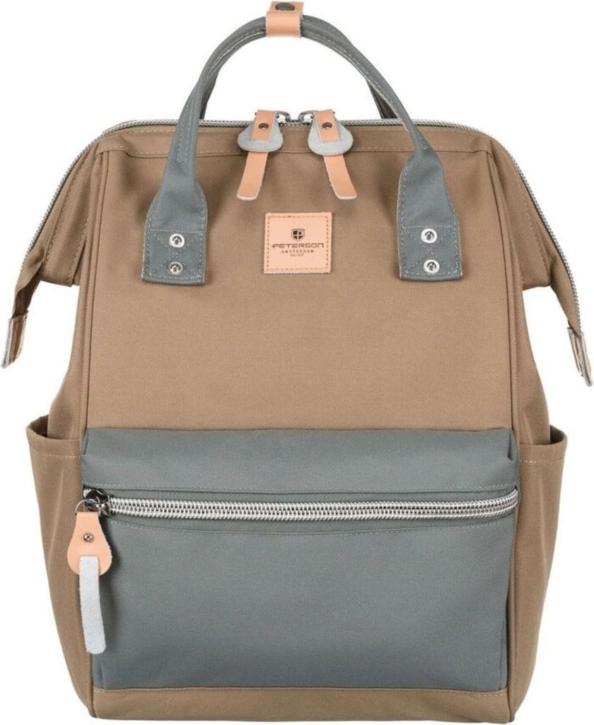 Peterson Rucksack für Frauen Iuvericus braun-grau One size Produktbild 