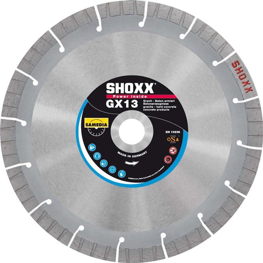 Samedia Dia-Trennscheibe SHOXX GX13 350x30,0 mm Produktbild 