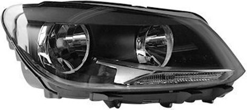 VAN WEZEL Scheinwerfer Rechts für VW TOURAN (1T1, 1T2) 5735962M