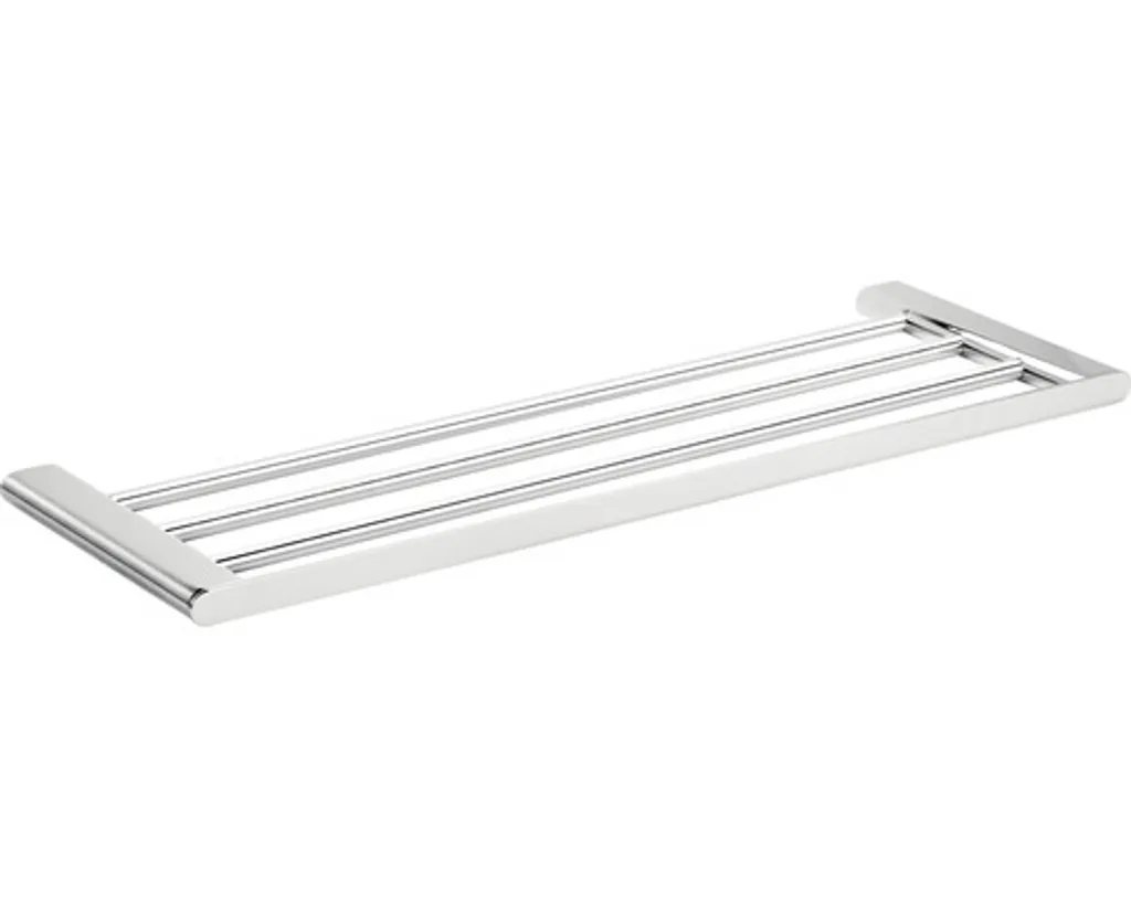 Porte-serviettes inox brillant Bemeta 157105081 haute résistance