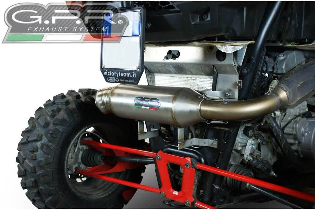 GPR Power Bomb Slip-On Auspuff für Polaris RZR XP 1000