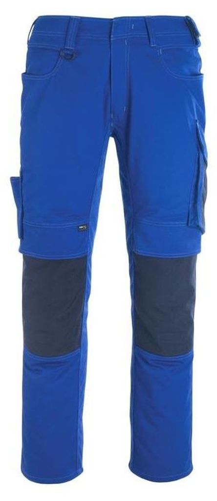 MASCOT Erlangen Hose Größe 82C46, kornblau/schwarzblau | Packung (1 Stück)