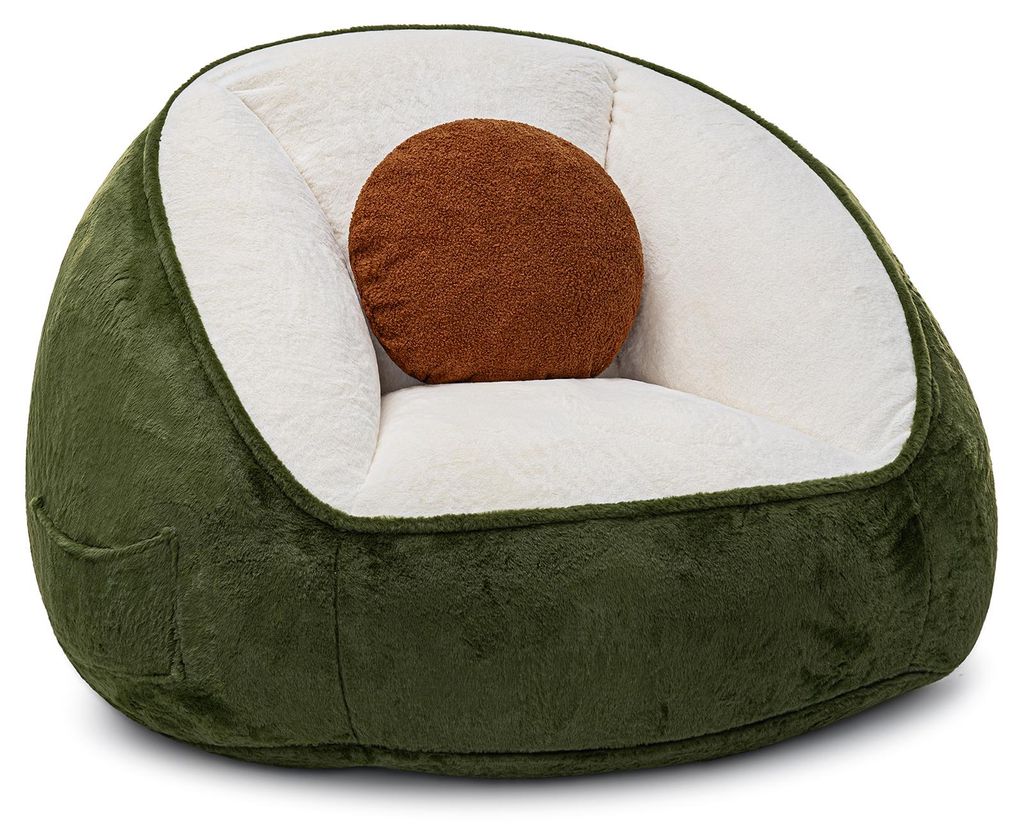 HOMMPA Einzelsofa mit Kissen 120x110x80 cm, Loungesessel Produktbild 