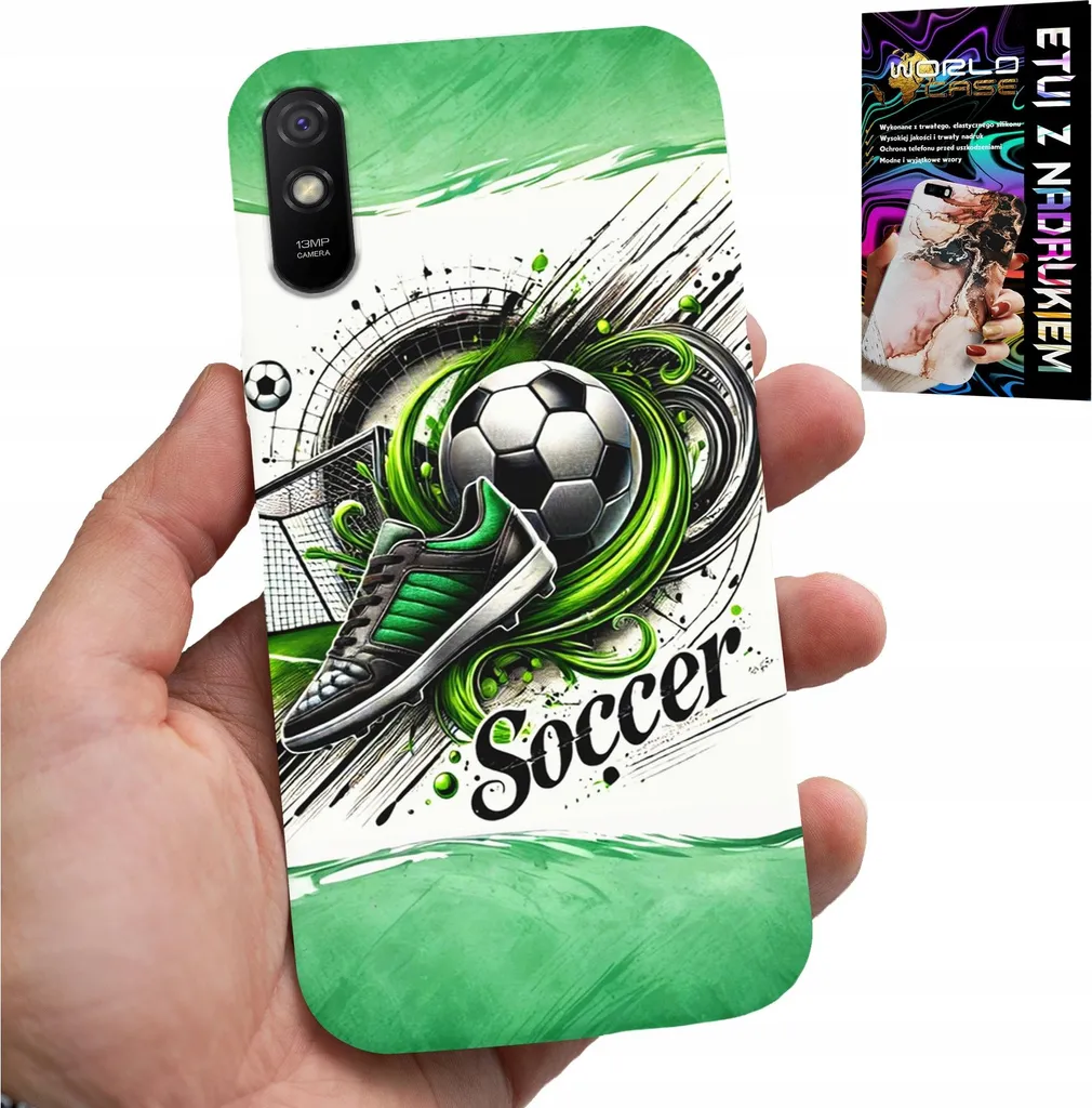 Custodia Calcio Redmi 9A + Vetro | La scelta del tecnico di fiducia