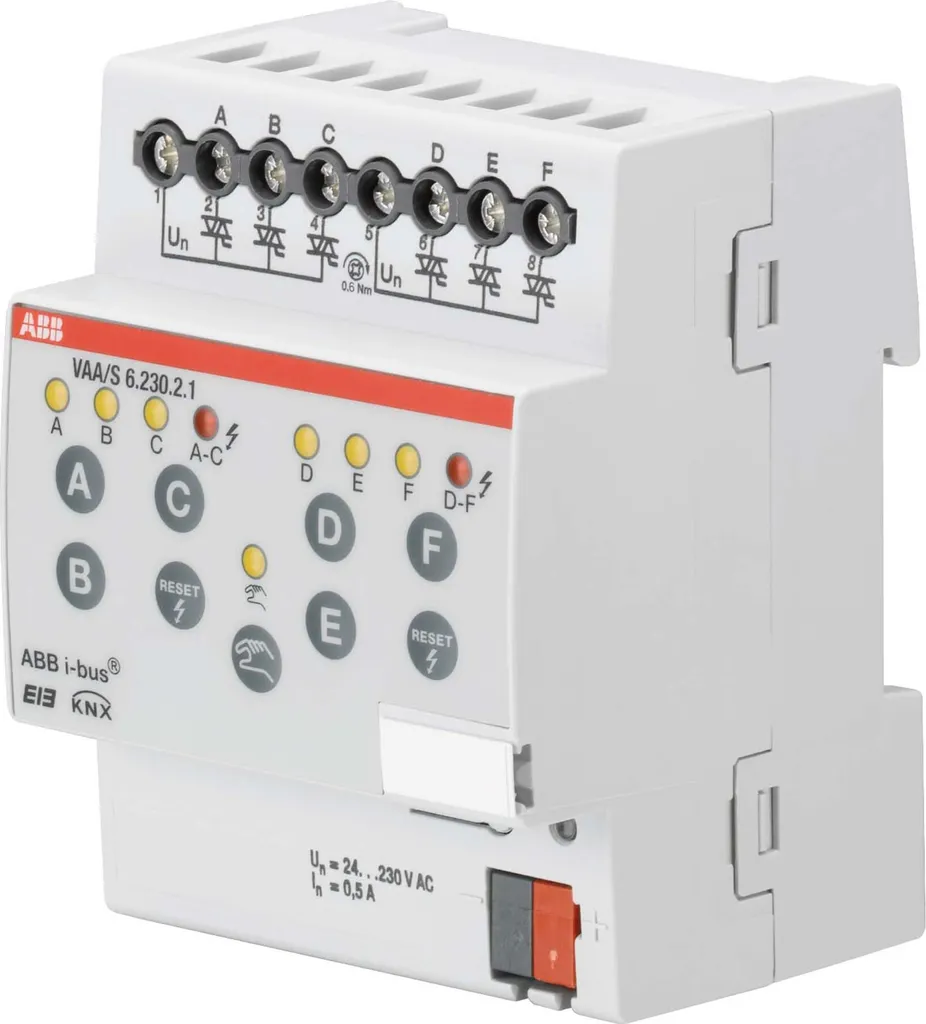 Commande de vannes 12 zones ABB 230V VAA/S12.230.2.1 chauffage sol