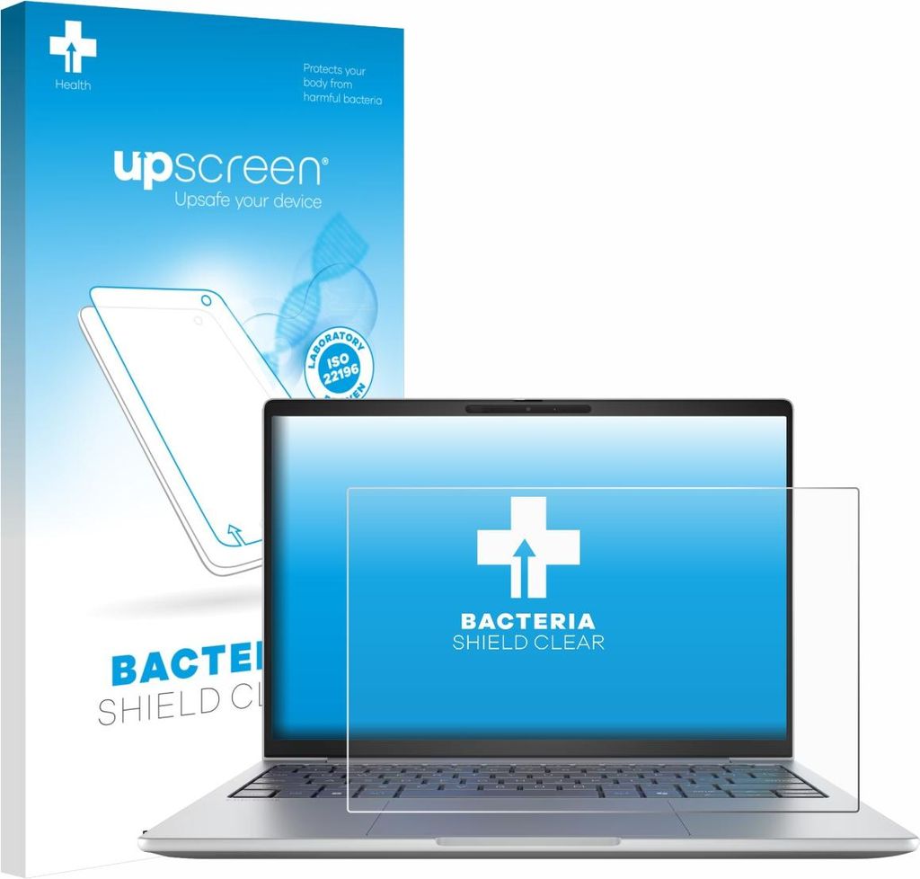 upscreen Schutzfolie für HP EliteBook 8 G1i 13" Displayschutz Displayschutzfolie Folie Klar antibakteriell