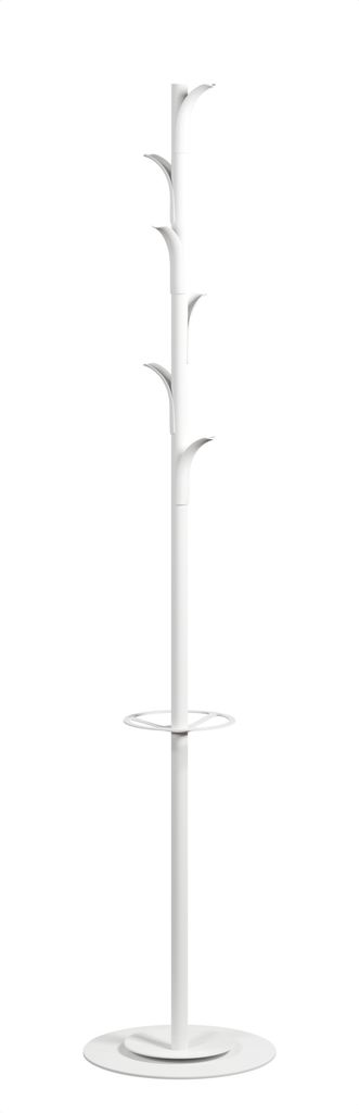 PAPERFLOW Kleiderständer Palm Springs Mainly White weiß Metall 6 Haken 35,0 x 175,0 cm