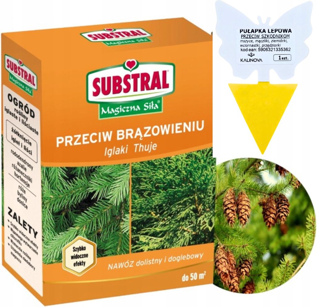 Düngemittel für Thuja - 1 kg - gegen Braunfärbung - schnell Produktbild 