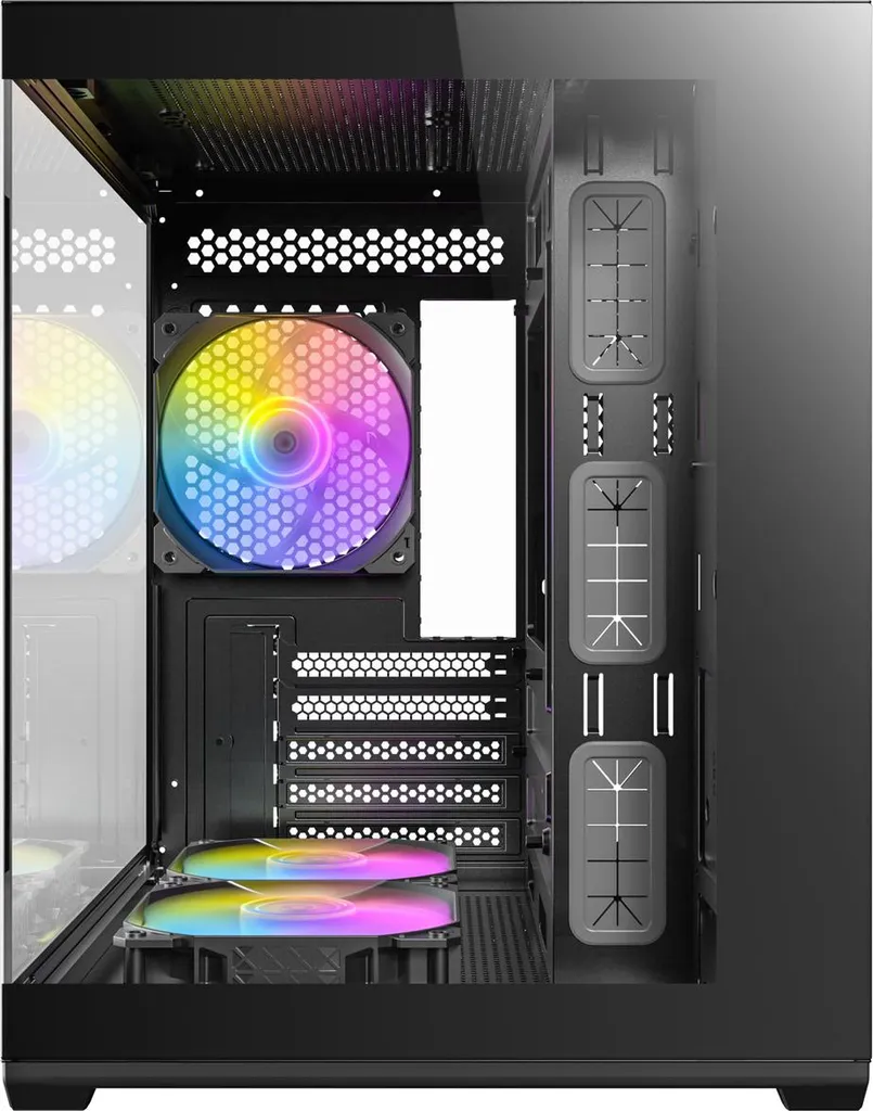 Antec CX60M ARGB Boîtier PC Micro-ATX Mini-ITX Noir au format Retail - 14