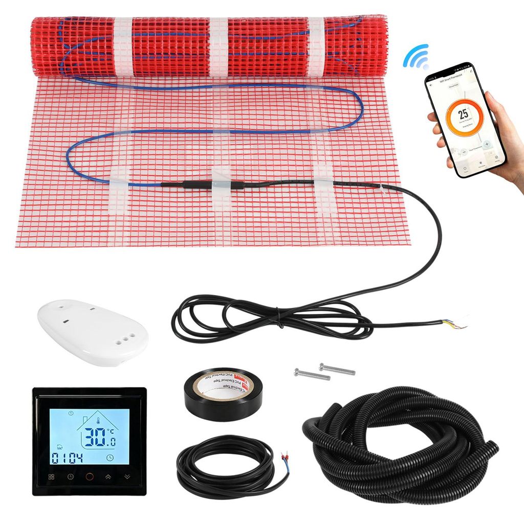ISOISL Elektryczna grzejna podłogowa, 150 W/m², 1 m², z Zdjęcie produktu 