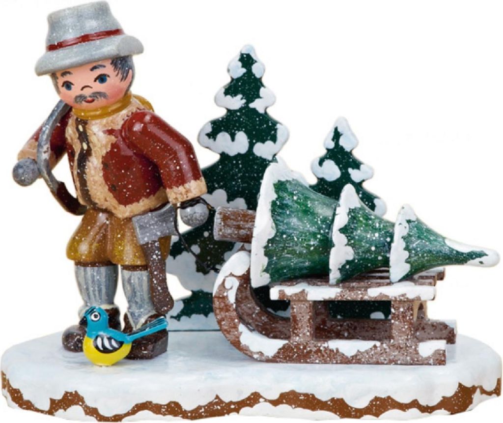 Winterkinder Christbaumdieb (9x8cm) von Hubrig Volkskunst Produktbild 