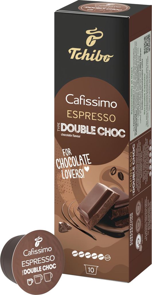 Tchibo Cafissimo Flavoured Summer Edition Espresso Double Choc, , 10 Kapseln
