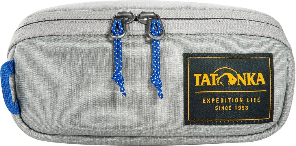 TATONKA Square Zip Pouch Grey - Borsa Toilette Robusta per la Famiglia