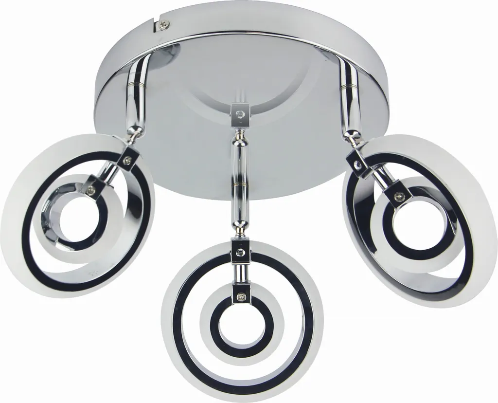 Plafonnier en chrome brillant 98-62024 CELT avec finition miroir luxe