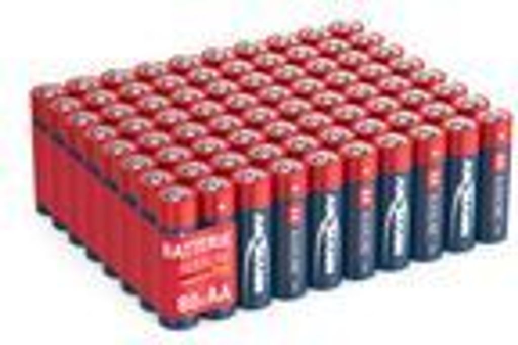 80x ANSMANN Alkaline Batterie AA Mignon 1,5V - LR6 AM3 MN1500 (80 Stück)