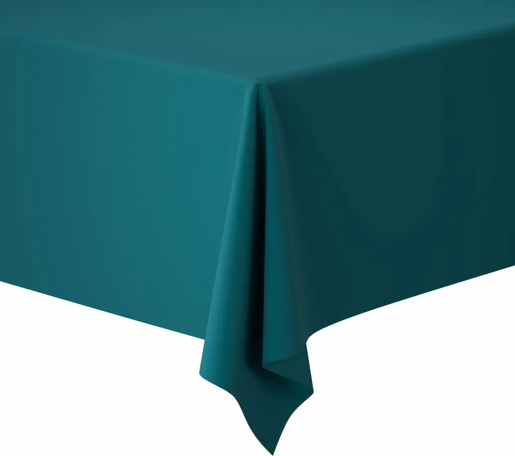 Nappe Dunicel Ocean Teal 1,18x25 m : fini les plis et les taches