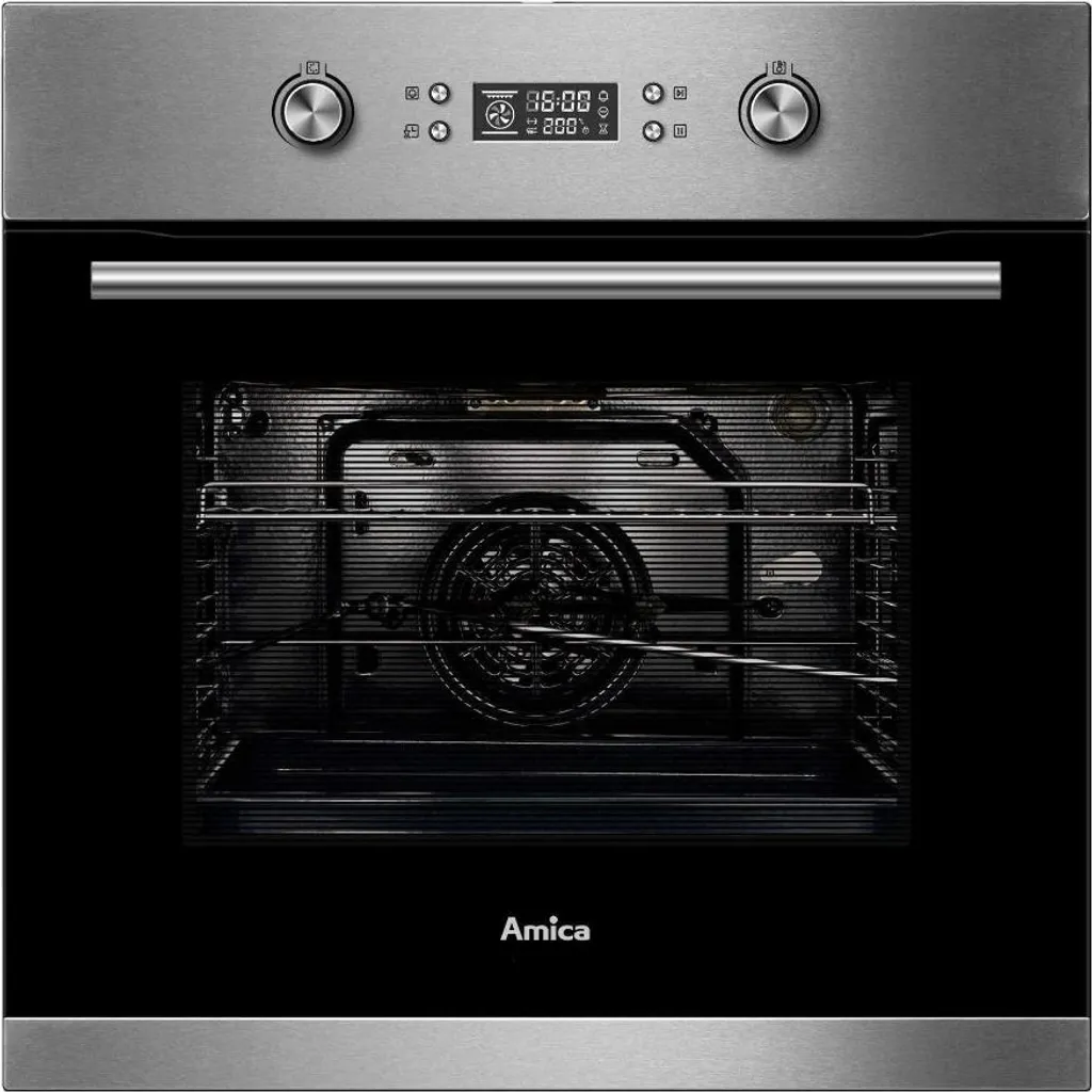 Four encastrable pyrolyse Amica AO2008X/1 70L en inox classique