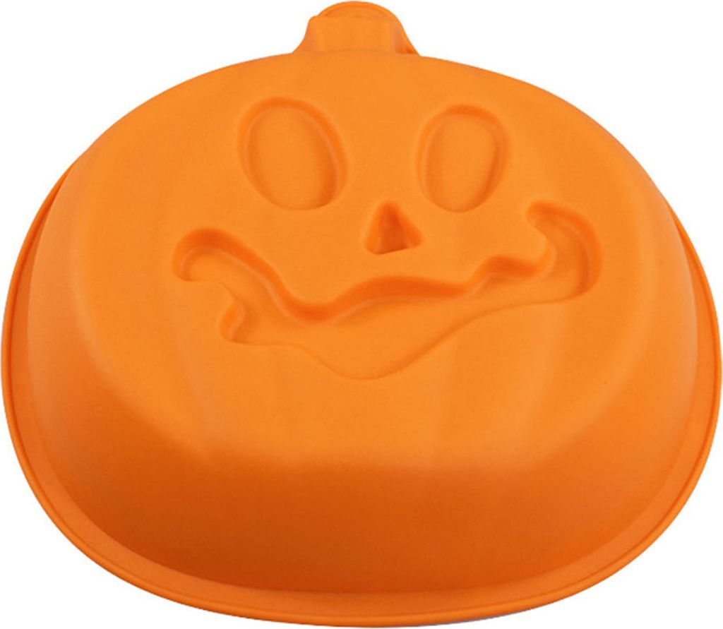 Halloween-Backform, Kürbis, Spinne, Eule, Totenkopf, antihaftbeschichtet, spülmaschinenfest, für Schokolade, Süßigkeiten, Kuchen, Gelee, Küch...