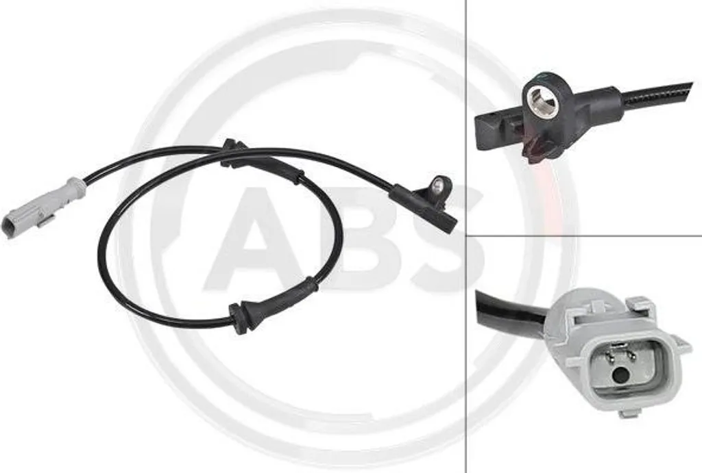 Capteur de vitesse de roue A.B.S. 30227 OE 479000096R pour Twingo III