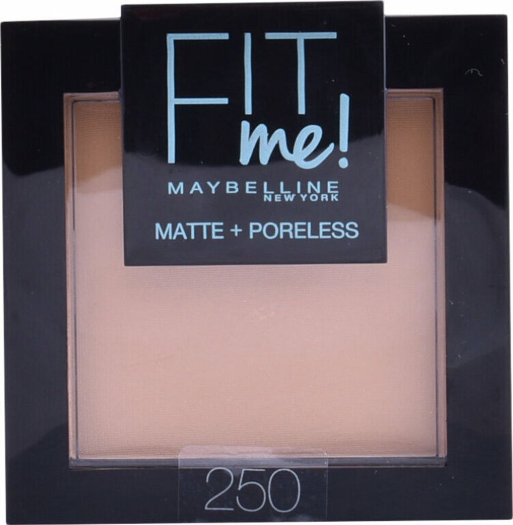Maybelline Fit Me Matte & Poreless Powder - 250 Sun Beige - Produktbild 