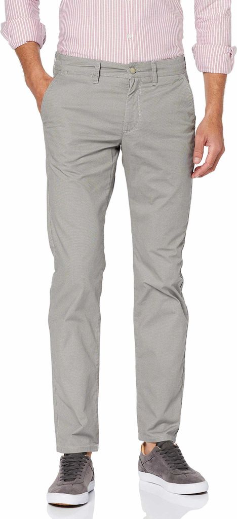 MAC LENNOX tin grey printed 6365-00-0676L 043B W35 L32