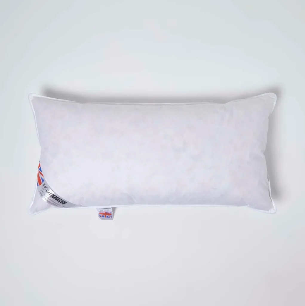 Oreiller duvet de canard 40x80 cm - Anti-acariens et grand confort