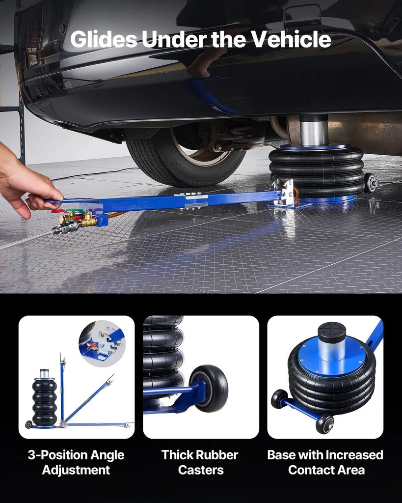 Cric levage rapide pour garage automobile 6 tonnes hauteur 67cm - 5