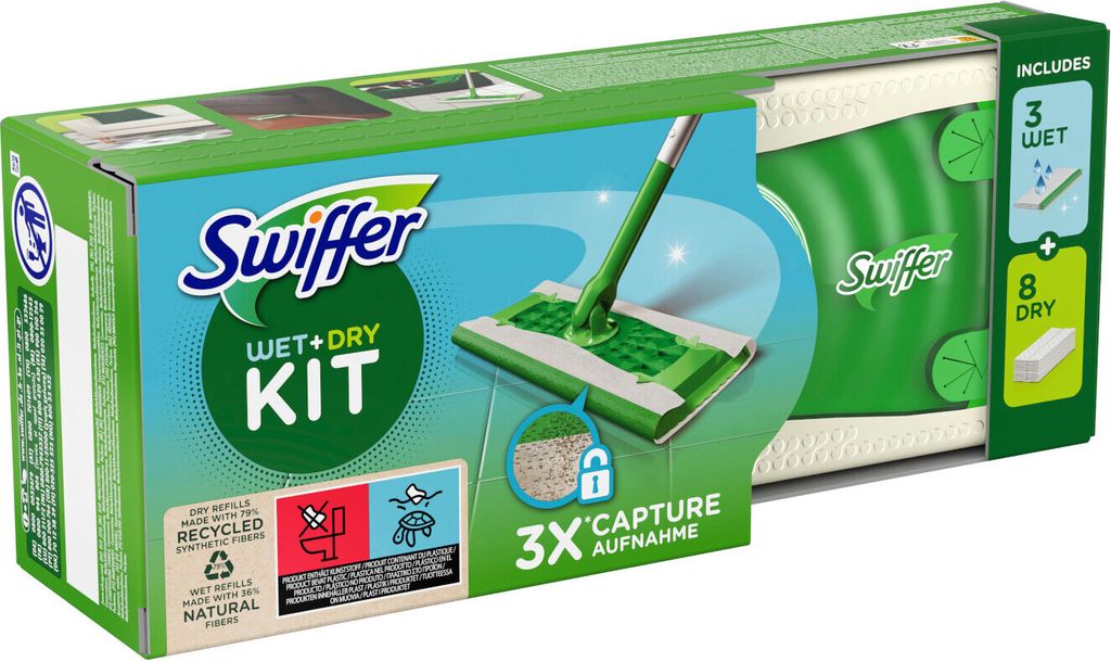 Zestaw startowy Swiffer do wycierania podłóg na sucho/mokro Zdjęcie produktu 5