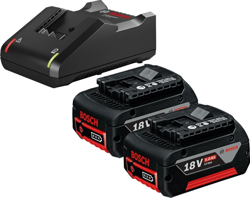 Évitez les pannes d'énergie avec le kit Bosch GBA 18V 5,0 Ah et chargeur