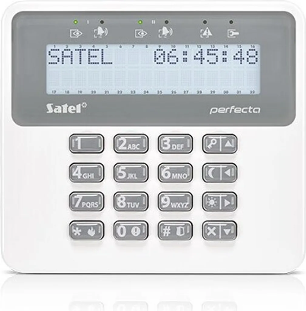 Satel PRF-LCD Clavier filaire pour centrale d'alarme Integra et Versa