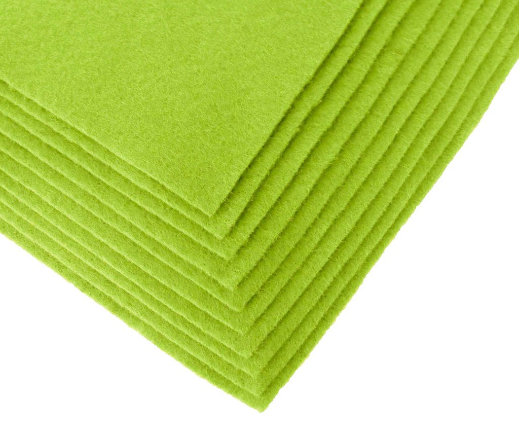 Bastelfilz Bögen 10er-Pack flex Filz A4, Stärke 1,5-2mm, Produktbild 