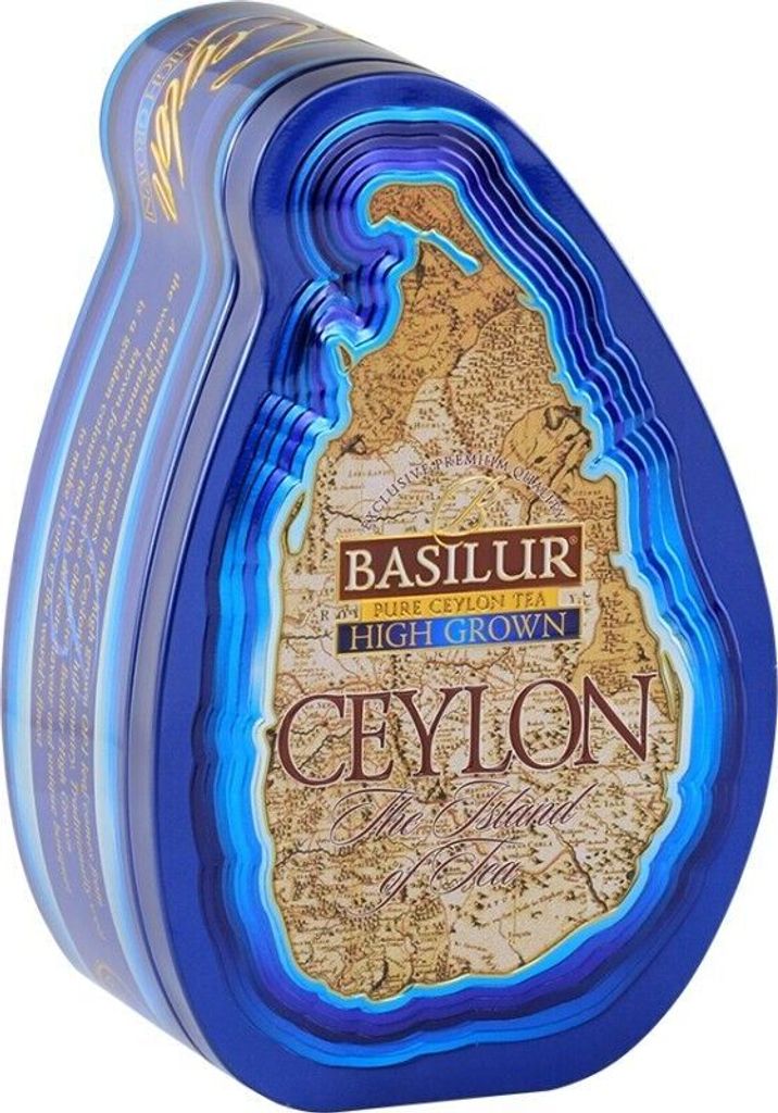 Basilur HIGH GROWN Dose 100g 100% schwarzer Ceylon-Tee