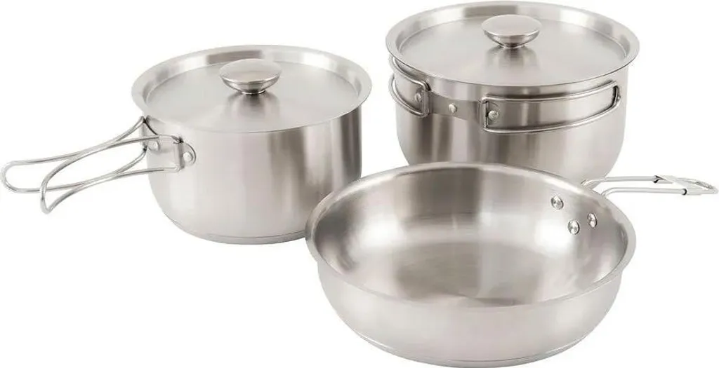 Set Cucina Outwell Supper M Argento | Per Cene Indimenticabili in Camping