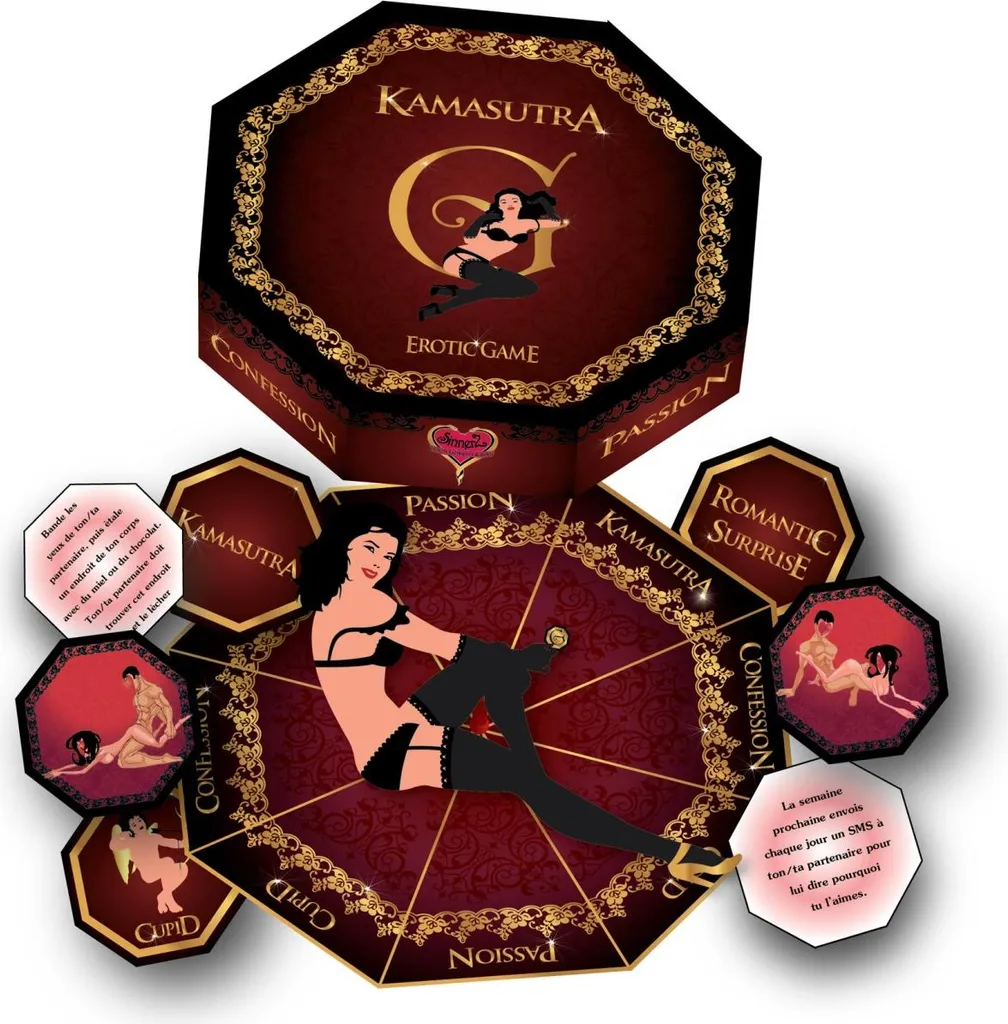 G-Kamasutra Jeu de Société Intime pour Couples - Version Originale