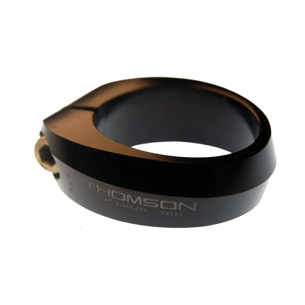 Fixation de Tige de Selle Thomson 36.4mm Noire pour Cadre Aluminium